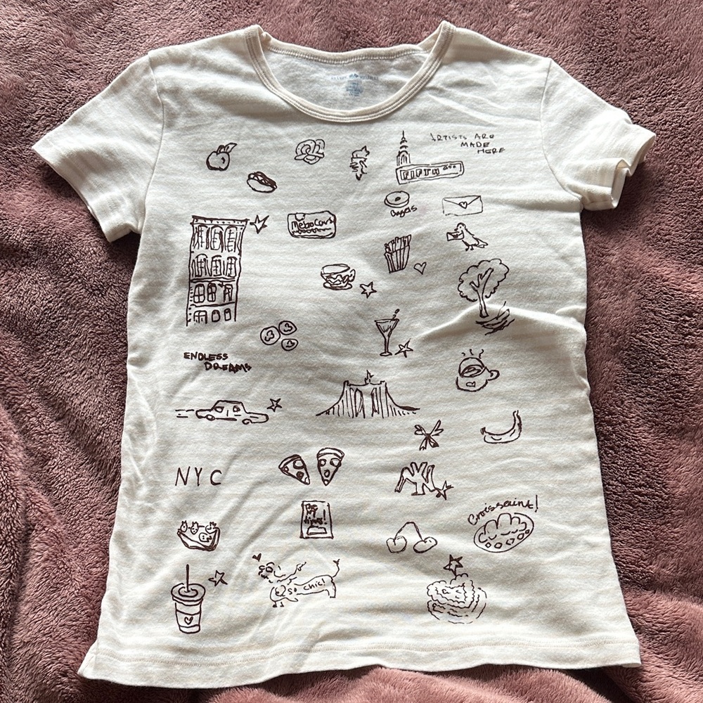 Handcrafted UPCYCLED Brandy Melville Top